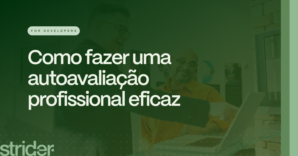 Autoavaliação profissional