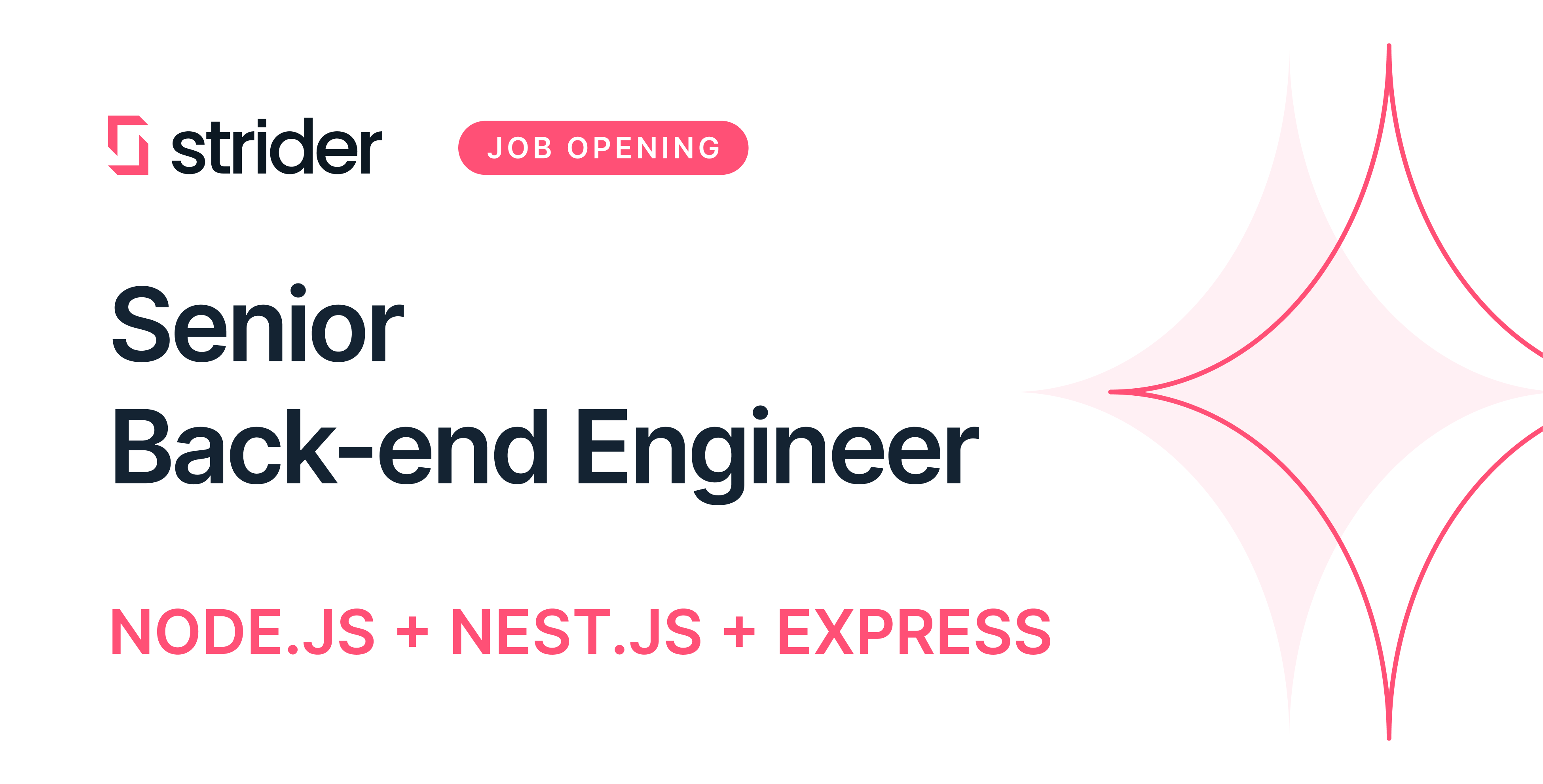 Senior Back-end Engineer - Node.js/Express/Nest.js - Node.js ...
