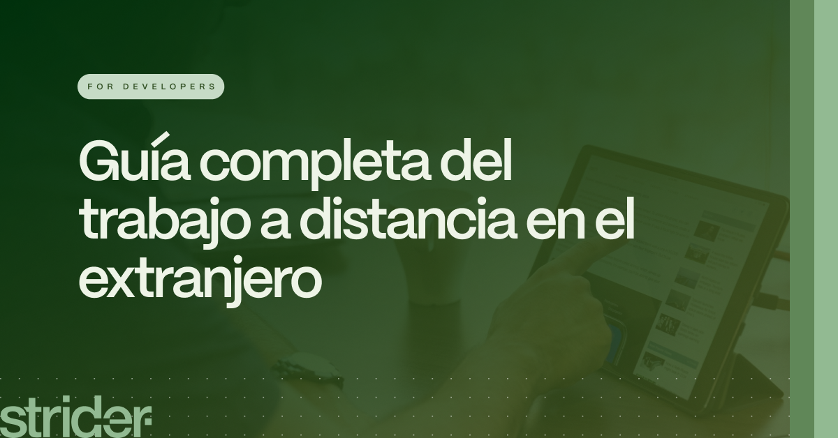 Guia trabajo extranjero