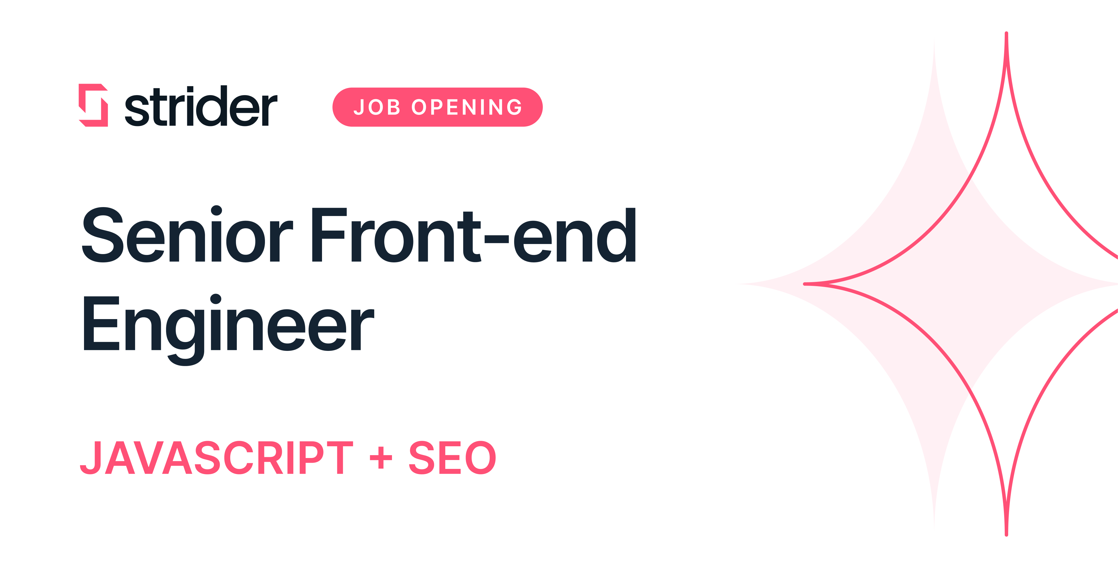 Senior Front-end Developer - JavaScript | Strider Jobs