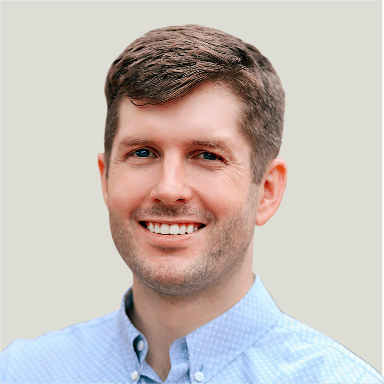 Circle-shaped professional headshot photo of Neal Kemp